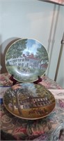 2 Gorham Southern Landmark Plates - Mount Vernon
