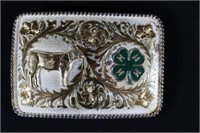 Vintage 4H Belt Buckle