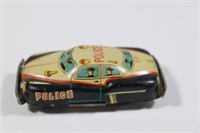 Vintage tin toy Police Car - Japan