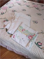 Vintage table cloths