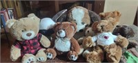 Group of Stuffed Animals - Bears and Dogs