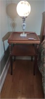 Lovely Vintage Walnut Lamp Table