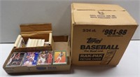 Unopened Case of Topps Baseball Cards