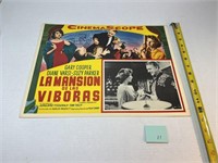 The Mansion of the Vipers Spanish Movie Poster