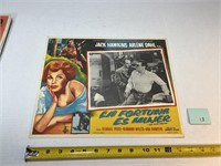 Vtg She Played with Fire Spanish Movie Poster