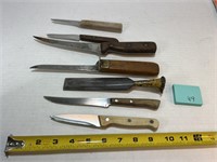 Skinning Knives & Tools