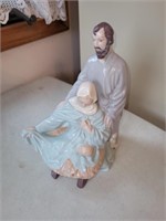 ATLANTIC MOLD MARY, JOSEPH & JESUS FIGURINE