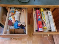 CONTENTS OF 2 CABINET DRAWERS - MUST TAKE