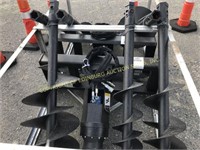 E- NEW SKIDSTEER AUGER ATTACHMENT