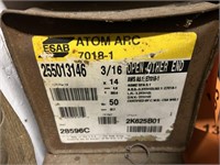 3/16 Atom Arc 7018-1 Welding Rods 50lbs