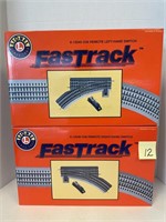 FASTRACK O-GAUGE LEFT & RIGHT HAND SWITCH