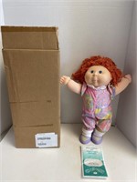 1980'S CABBAGE PATCH DOLL SAYS COUNTRY ON OUTFIT