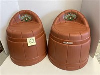 LOT OF 2 COLECO CABBAGE PATCH KIDS STOOLS