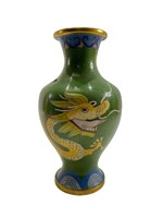 Mid 1900's Cloisonne Vase