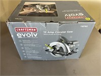 Craftsman evolv 12 Amp Circular Saw new open in bo