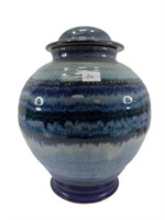 John Margerum Pottery Vase with Lid