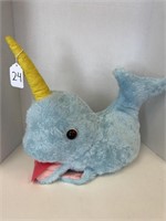POSSUM TROT NARWHAL WHALE PLUSH TOY