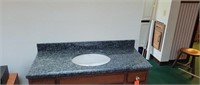 Granite Countertop and sink