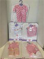 YOU & ME LOT OF 5 DOLL OUTFITS