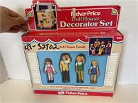 1981 FISHER PRICE DOLL HOUSE FAMILY NEW IN PACKAGE