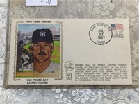 Catfish Hunter NY Yankees Envelope