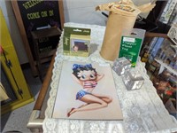 Betty Boop Picture, Lowenbrau Coasters + more