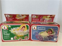 1984 KENNER BERRY BABY BUGGY & BASSINET LOT OF 2