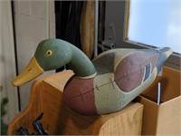 Wood Folk Art Duck