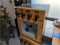 Wine Keeper Monterey Oak Refrigerated Dispenser
