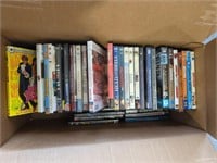 Large Box of Movie DVDS