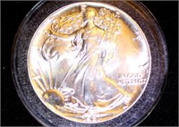 1987 American Silver Eagle, 1 oz silver