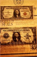 America Unique Currency Colored Seals