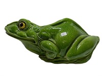 Italian Ceramic Frog Statue