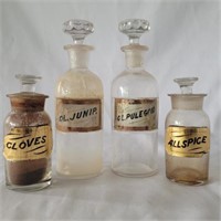 LOT OF FOUR EARLY JARS