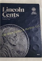 Lincoln Cents Booklet- 1941-1974