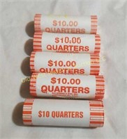 Rolls of Quarters