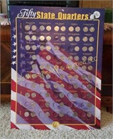 Fifty State Quarters & Display