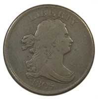 VF 1805 Half Cent