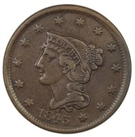 EF 1843 Large Cent