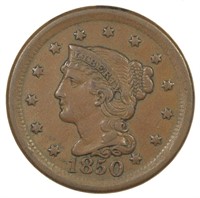 EF 1850 Large Cent