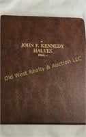 John F Kennedy Halves Booklet- 1964 -
