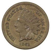Choice EF 1861 Indian Cent