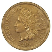 Unc 1865 Indian Cent