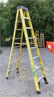 Greenbull 8' Fiberglass Step Ladder