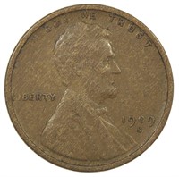 VF 1909-S Lincoln Cent