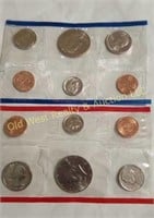 1985 US Mint Uncirculated Coins