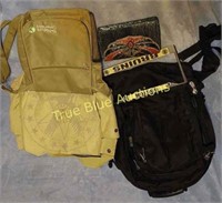 (1) Backpack , (2) Carrying Cases , License Plate