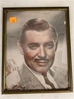 Signed Picture of Clark Gable