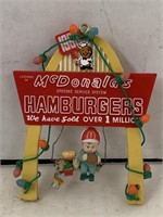 Vntg McDonald’s Christmas Ornament 1990
