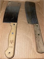 2 butcher knives. Chefs Collection & Butcher